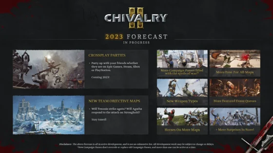 2023 Roadmap for Chivalry 2!